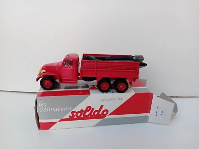 GMC Marins Pompiers de la Corse Solido Pompiers Boite Hachette Made in France - Photo 1/3