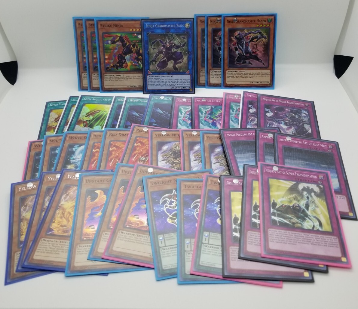 YUGIOH Ninja Grandmaster Saizo Hanzo Ninja core Deck 1st EdNM Secret Rare |  eBay