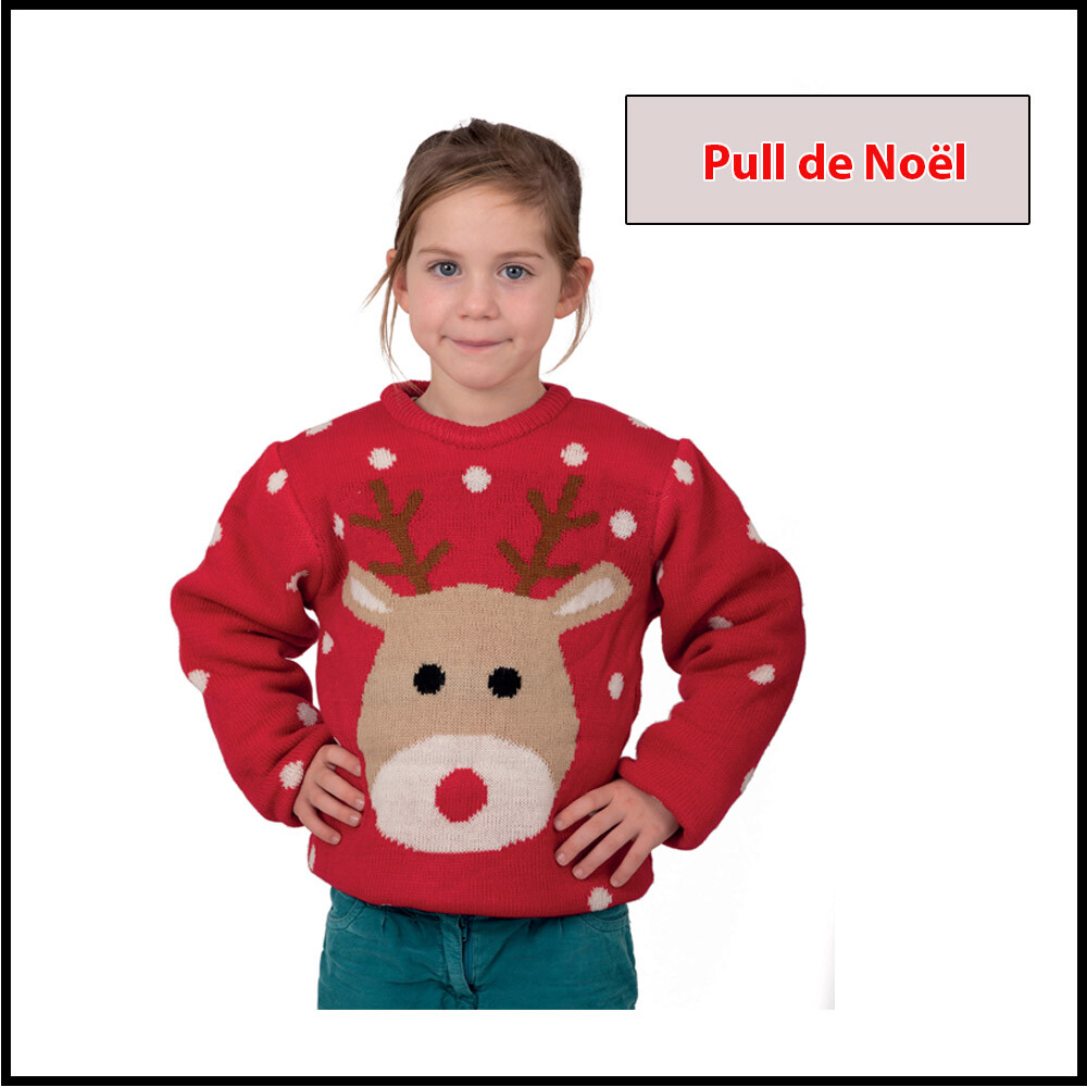 Noel Bébé Pull Noel Pere Fils Mère Fille Pull Noel Mere Fils