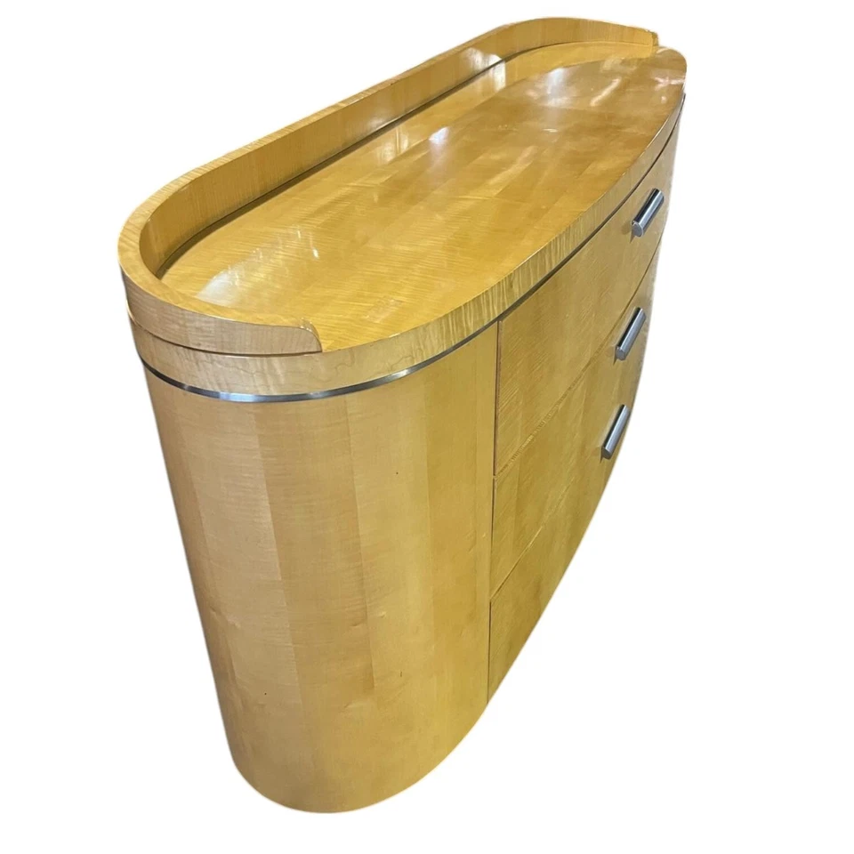 Oficina decorativa de madera satinada personalizada Foto 2 de 4