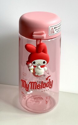 Japan Sanrio The Melody PCT Kunststoff 350 ml rosa Trinkflasche