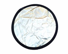 High Reflective Dimpled Silver Reflector 80cm silver/Black reflector Studio