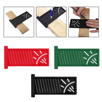 Precision Woodworking Scriber Marking Ruler Tool Crossed Precision Woodworking Scriber Marking Ruler Tool Crossed