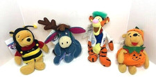 NWT Disney Store Mini Bean Bag Plush Winnie the Pooh lot of 4-New-Tigger-Eeyore
