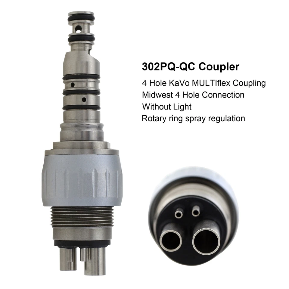 KAVO Multiflex Coupler Dental Fiber Optic LED Handpiece Coupling 4 Hole 6 Pin - Image 2 of 4