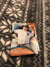 2016 Topps Series 1 Pressed Into Service #PIS-8 Garrett Jones Yankees Insert