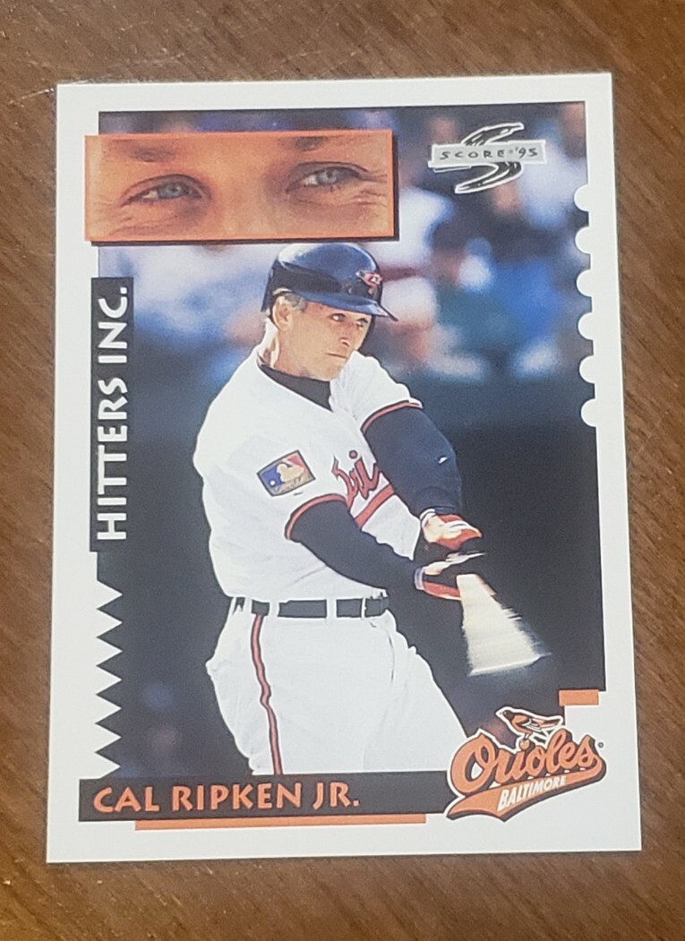 1995 Score Baseball Cal Ripken Jr Hitters Inc. Card #556 | eBay