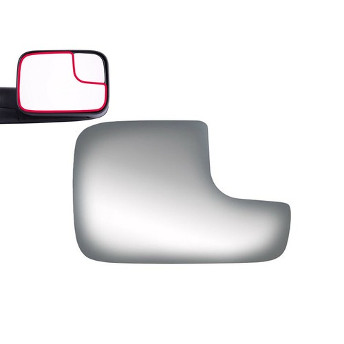 Towing Mirror Glass Replace for 94-09 Dodge Ram 1500 2500 3500 Passenger Side RH - Picture 3 of 9