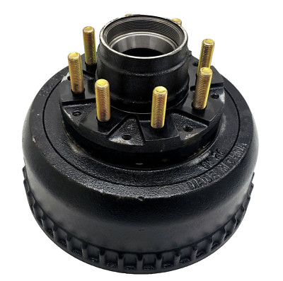 M-Parts Hub Brake Drum 12-1/4x3-3/8'' 10K GD 13G Trailer Axle 9-123 8-415 10,000#