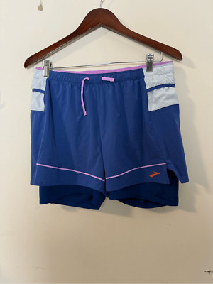 Brooks High Point 3'' 2-in-1 Short Large Hike Running Trail Run Activewear Sporty