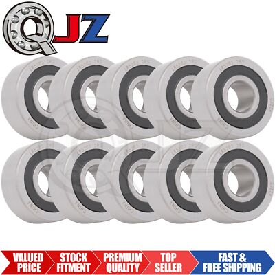 [Qty.10] LR5202-2RS Track Roller Bearing Unit [15mm Bore x 40mm OD x 15.9mm W]