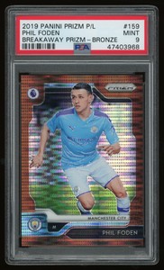 2019-20 Panini Prizm Premier League Phil Foden Breakaway ...