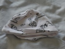White Dalmations Baby Hat Upto 3 Months Unisex Boys Girls Beanie Cap Disney