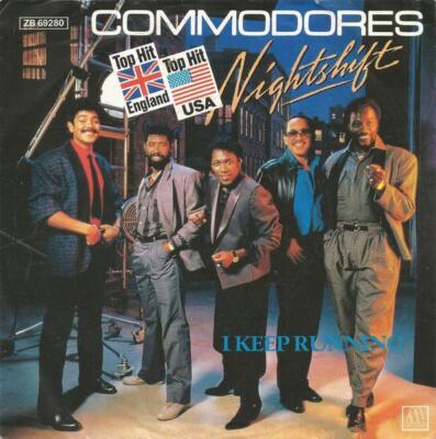 A1 7'' Commodores   Nightshift  80er Kult VG+