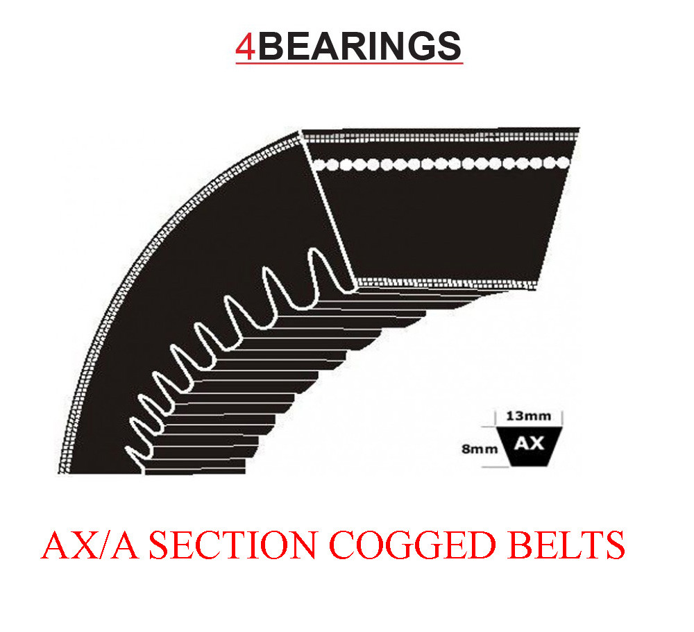 Cinghia A V Dentata Megadyne AX47 13x1230Lp – 1200Li, 13x8 Mm, Nuova