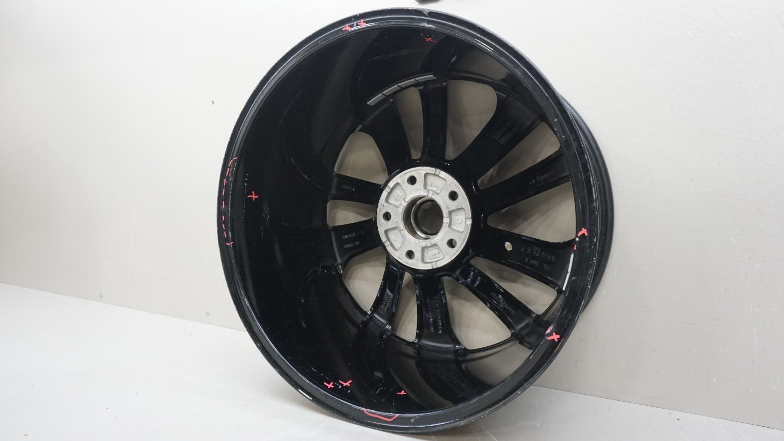 2017 BENTLEY BENTAYGA SUV WHEEL RIM 10 SPOKE 21X10 ET28 21" OEM 36A601025L
