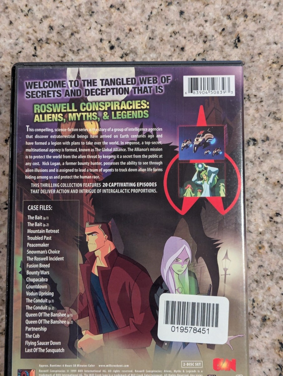Roswell Conspiracies Aliens Myths & Legends Volume 1 (DVD 1999