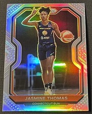 2021 Panini Prizm WNBA Jasmine Thomas Silver Prizm SP Connecticut Sun #27
