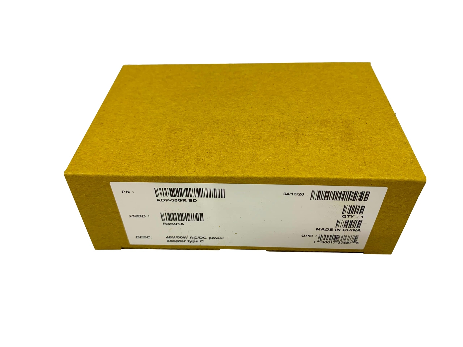 Hpe Aruba Ap-Ac2-48C - Power Adapter - 48 V - 50 Watt - For Hpe Aru... NUOVO