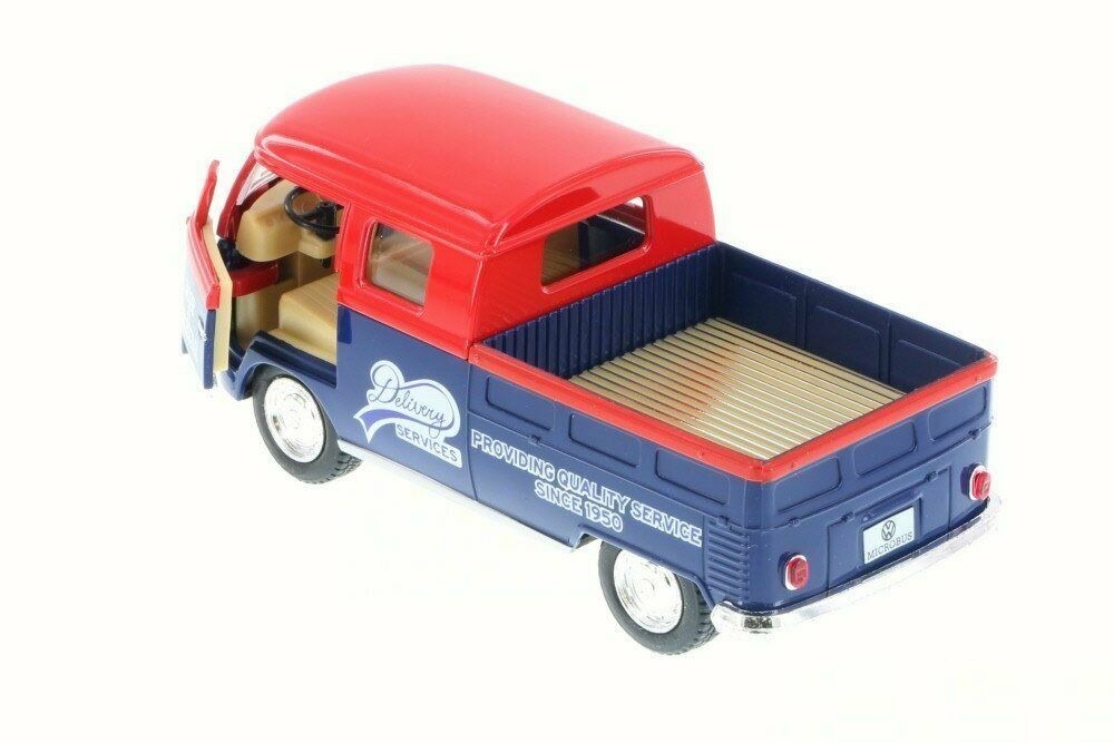 未使用❕1/24 1963 VW BUS PICKUP 黒 REDメタ 1/24 SCALE 1963 VOLKSWAGEN T1 MICROBUS RED & CREAM WELLY
