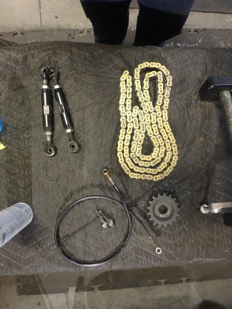 240 Tire Kit For Kawasaki ZX6R Myrtle West Arm And Wheels 240 Tire Kit For Kawasaki ZX6R Myrtle West Arm And Wheels