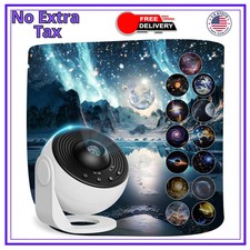 13-in-1 Galaxy Projector Star Night Light for Bedroom White