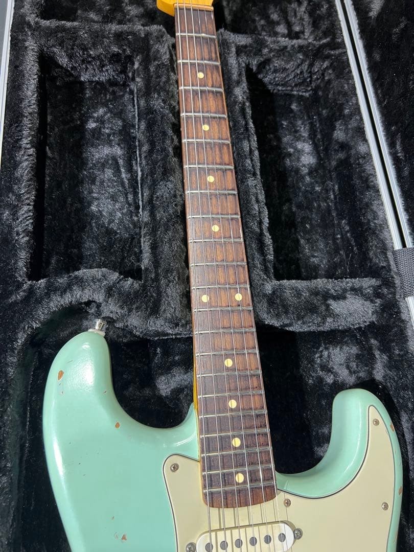 Nash Guitars S63 Ash Aging Surf Green / Electric Guitar w/ OHC