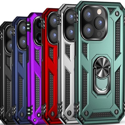 Case Phone Cover Shockproof + Glass For iPhone 15 Pro Max 14 Plus 13 12 11 mini