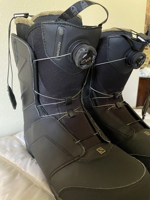 Salomon Faction BOA Men's Snowboard Boots Black Medium Flex All Mountain
