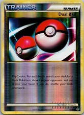 Dual Ball 72/95 Uncommon HGSS Unleashed Pokemon Reverse Holo Lightly Played
