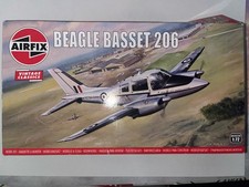 Plastikbausatz, Beagle Basset 206 Schulflugze...
