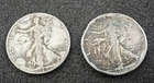 Walking Liberty Half Dollars - Lot of (2) - 1942-P and 1943-P