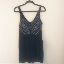 Urban Outfitters Black and Gold Dress