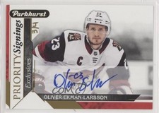 2017-18 Parkhurst Priority Signings Exclusives 3/4 Oliver Ekman-Larsson Auto 0c3