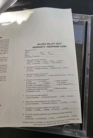 Valora Valley Golf (Sega Saturn, 1995) CIB