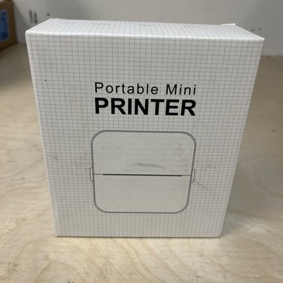 Portable Mini Printer Home Student Smart Pocket Label Text Note Printer Inkless