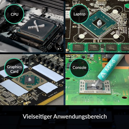 ARCTIC MX-6 (8 g) Ultimate Performance Wärmeleitpaste CPU WLP PC PS5 Gamer - Afbeelding 9 van 10