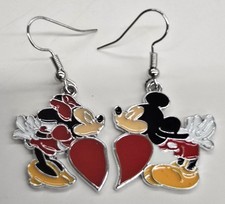 Disney Mickey And Minnie Mouse Earrings New