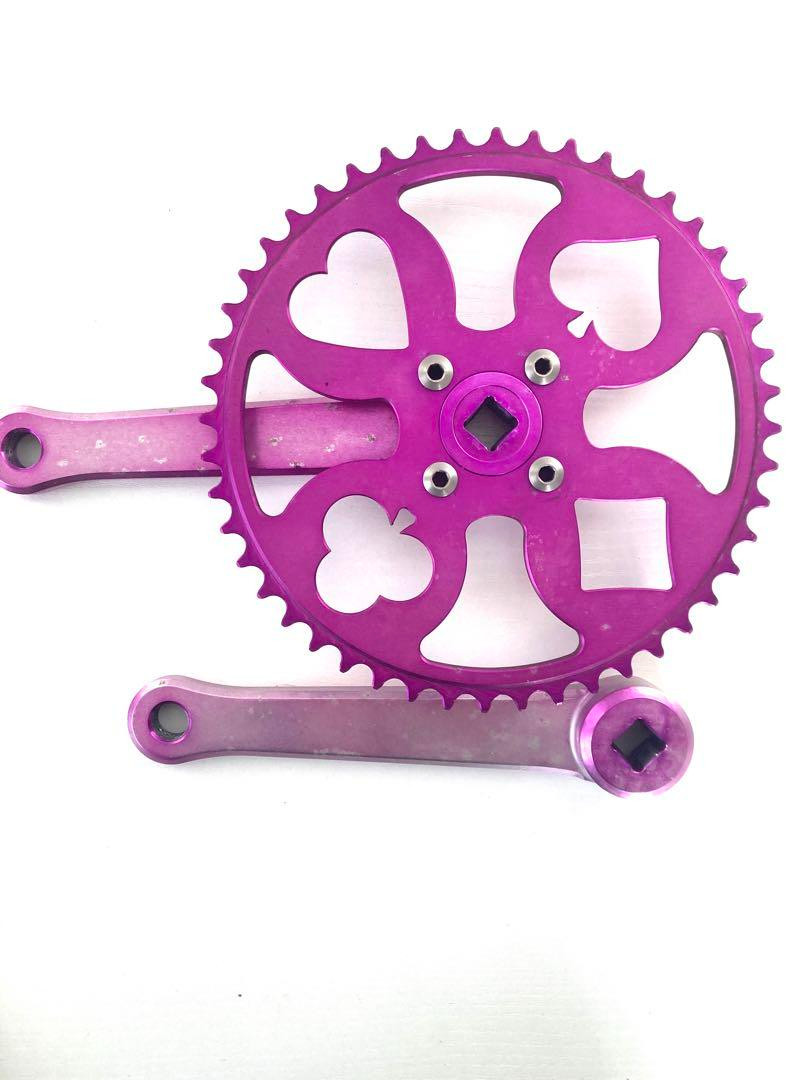 Paul Components Crankset Length 165mm Royal Flush Chainring 48T Tooth Width 1/8