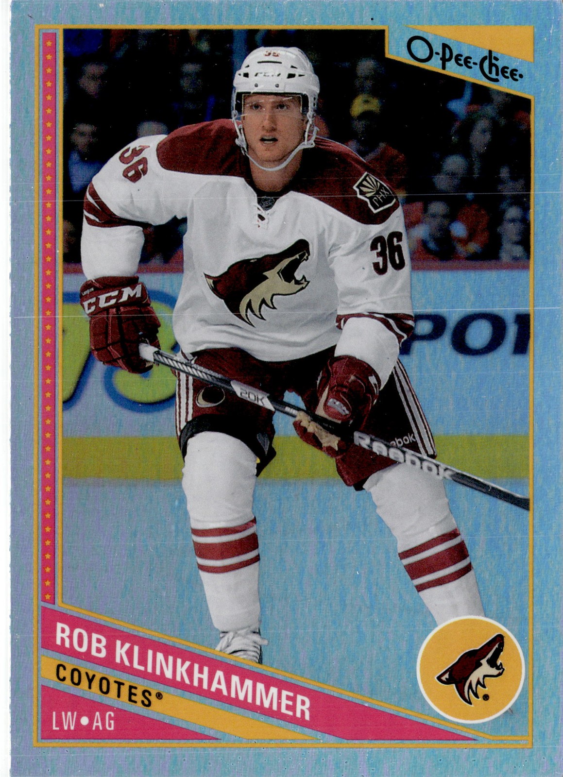 2013-14 O-Pee-Chee #237 Rob Klinkhammer Rainbow