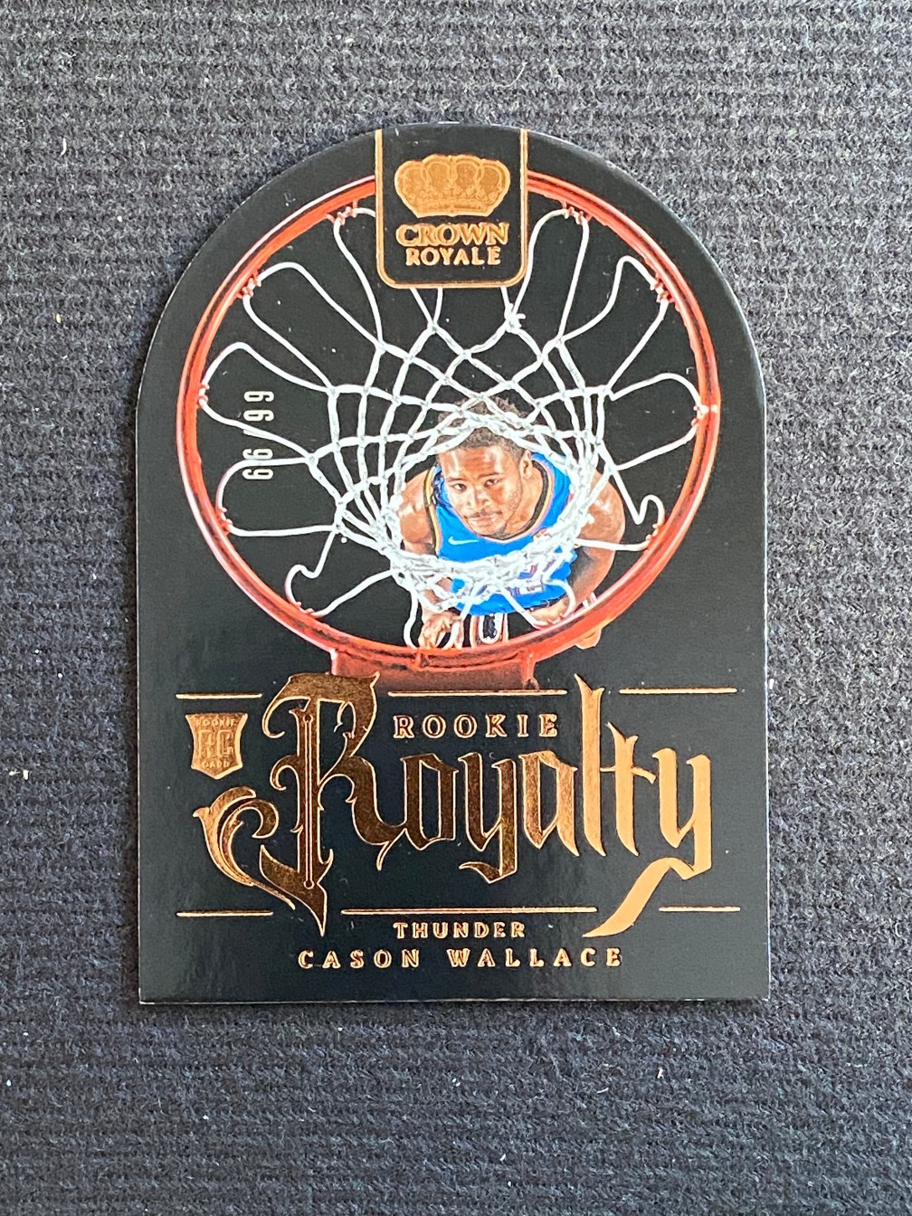 Cason Wallace 2023-24 Panini Crown Royale Rookie Royalty Bronze /99 #3