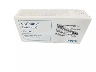 Ivoclar Vivadent Variolink Esthetic LC Resin Base Dental Luting Material Light