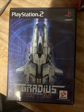 Gradius III and IV [3 and 4] Sony PlayStation 2 PS2 Complete TESTED AUTHENTIC