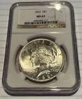 1922 Peace Dollar MS63 NGC 3496450-111