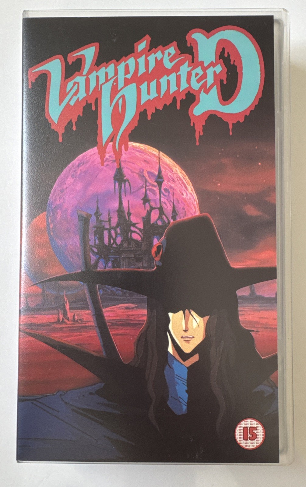 Vampire Hunter D Video UK VHS Manga Anime 80 mins 1993 English Version