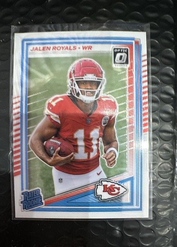 2025 Panini Donruss Optic - Rated Rookie Jalen Royals #251 (RC)