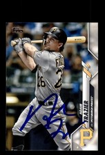 Signed Baseball Card Auto Adam Frazier 2020 Topps #315 Pittsburgh Pirates
