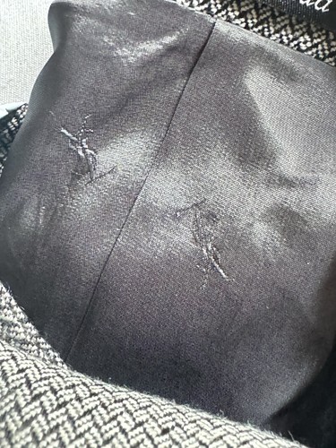Blazer costume veste chevron laine peignée homme Yves Saint Laurent taille 46L - Photo 21/21