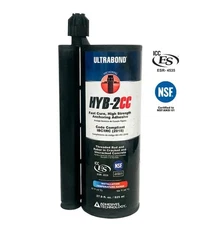 Ultrabond HYB-2CC Fast Cure High Strength Anchoring Adhesive 27.9 fl oz