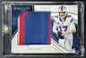 JOSH ALLEN 2025 PANINI IMMACULATE COLL #7 NUMBERS PATCH 2/25 BILLS